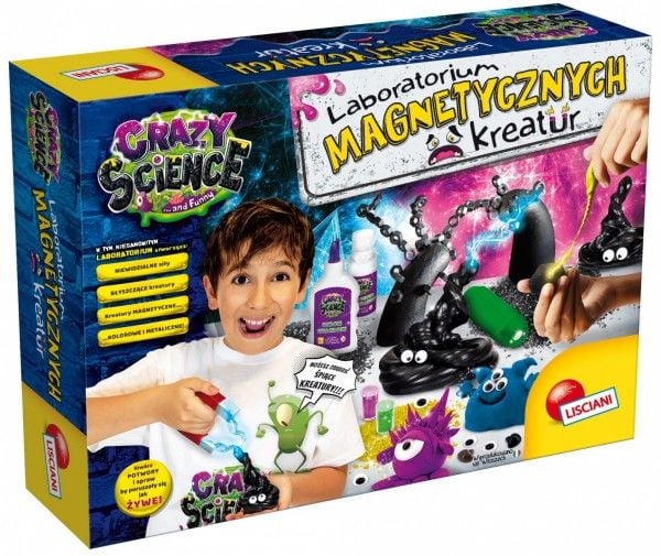 Lisciani Crazy Science laboratorium for magnetiske skapninger 73061