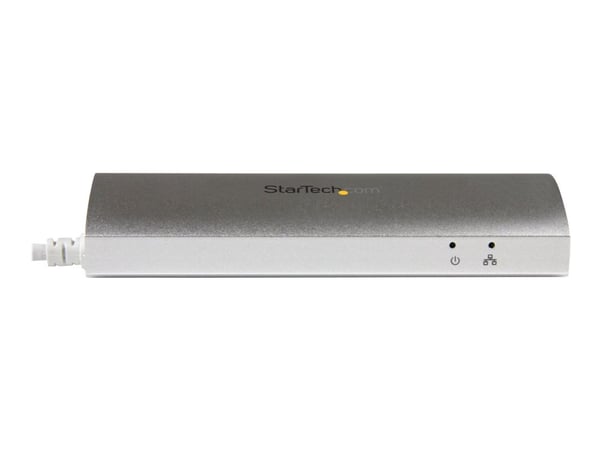 StarTech.com ST3300G3UA, Langallinen, USB, Ethernet, 5000 Mbit/s, Hopea, Valkoinen