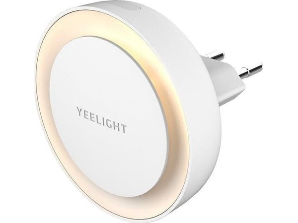 Yeelight Plug-In - Nattlys - LED - 0.5 W - mykt, varmt hvitt lys - 2500 K - hvit