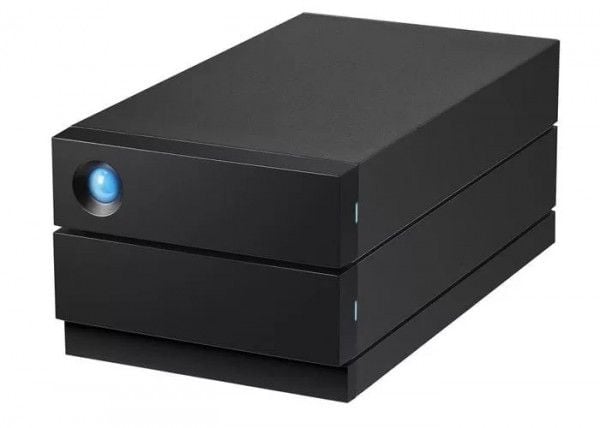 LaCie 2big RAID STHJ8000800 - Harddiskarray - 8 TB - 2 brønner - HDD 4 TB x 2 - USB 3.1 Gen 2 (ekstern) - med 5-års Rescue Data Recovery Service Plan