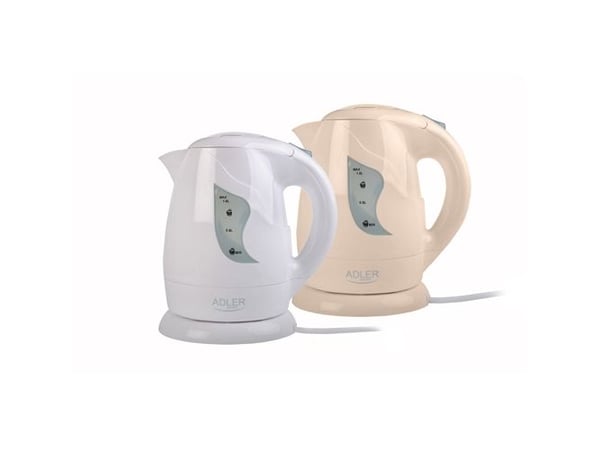 Adler AD 08b, 1 L, 850 W, Beige, Plast, Vannmåler