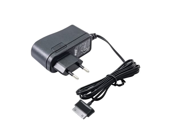 Akyga AK-TB-04 - Strømadapter - 10 watt - 2 A (Samsung 30-pin dokkingkontakt) - svart