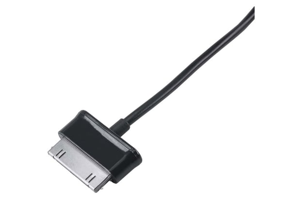 Akyga AK-TB-04 - Strømadapter - 10 watt - 2 A (Samsung 30-pin dokkingkontakt) - svart