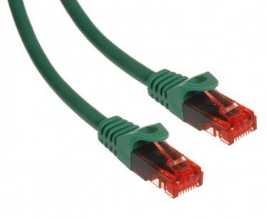 Maclean MCTV-300 G, 0,5 m, Cat6, U/UTP (UTP), RJ-45, RJ-45, Grønn