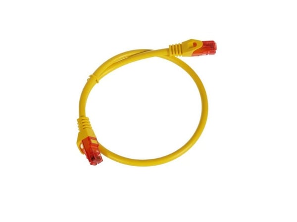 Maclean MCTV-302 Y, 2m, Cat6, U/UTP (UTP), RJ-45, RJ-45