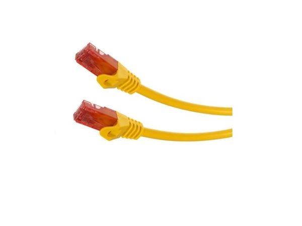 Maclean MCTV-302 Y, 2m, Cat6, U/UTP (UTP), RJ-45, RJ-45