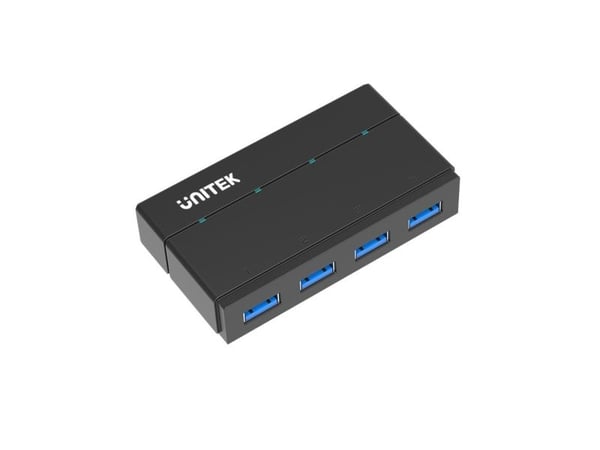 Unitek Y-HB03001 - Hub - 4 x SuperSpeed USB 3.0 - stasjonær