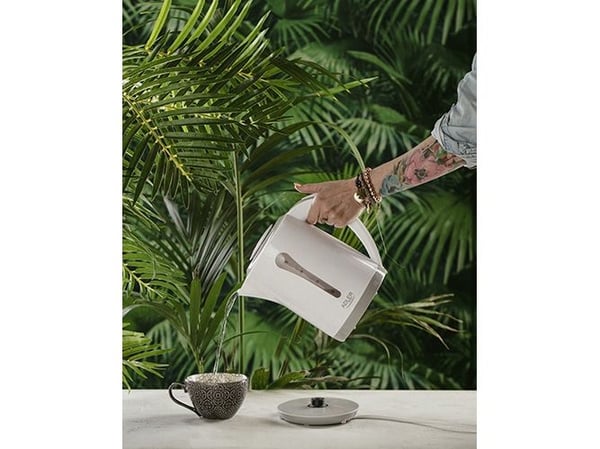 Adler AD 1244, 2,5 l, 2200 W, Hvit, Plast, Vannivåindikator