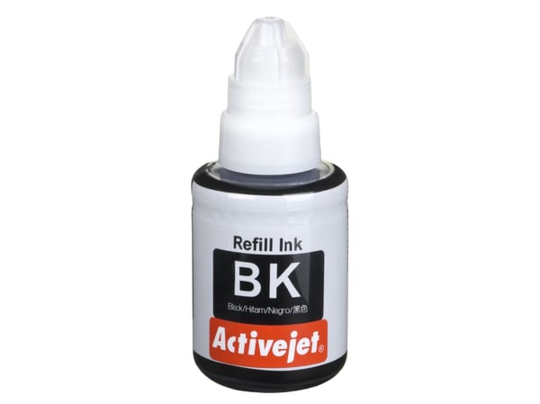 Activejet AC-G490Bk, Høyt (XL) utbytte, Sort, Pigmentbasert blekk, 135 ml, 1 stykker, Enkeltpakke