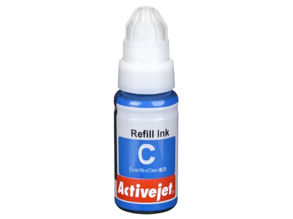 Activejet AC-G490C, Hög (XL) avkastning, Cyan, Färgbaserat bläck, 70 ml, 1 styck, Enpack