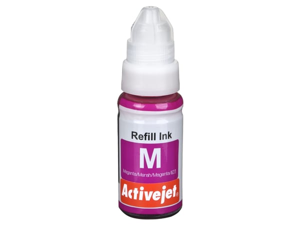 Activejet AC-G490M, Korkea (XL) värintuotto, Magenta, Väripohjainen muste, 70 ml, 1 kpl, Kertapakkaus