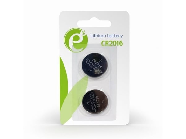 EnerGenie - Batteri 2 x CR2016 - Li - 80 mAh