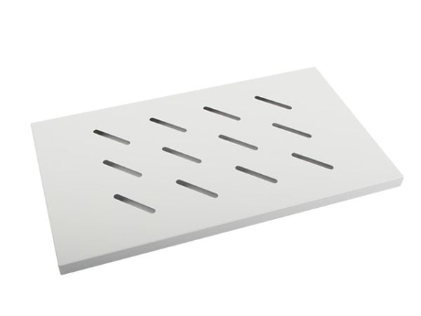 Lanberg - Rackhylde - vihreä, RAL 7035 - 1U - 19"