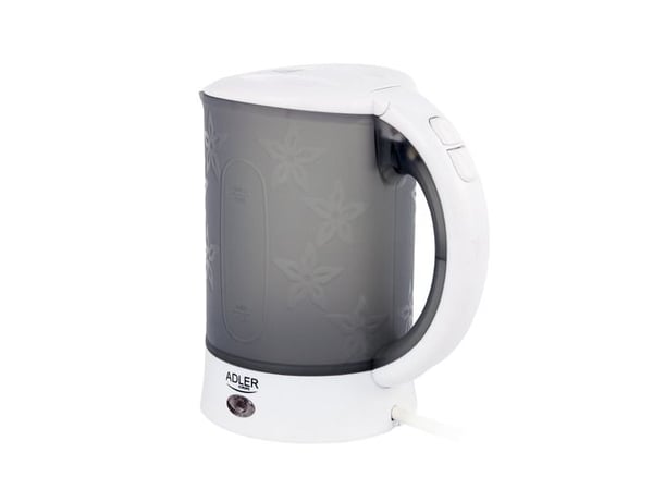 Adler AD 1268, 0,6 l, 600 W, Grå, Plast, Vannivåindikator