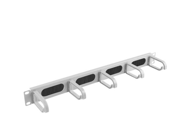 Lanberg AK-1203-S - Kabelordner - grå, RAL 7035 - 1U - 19"