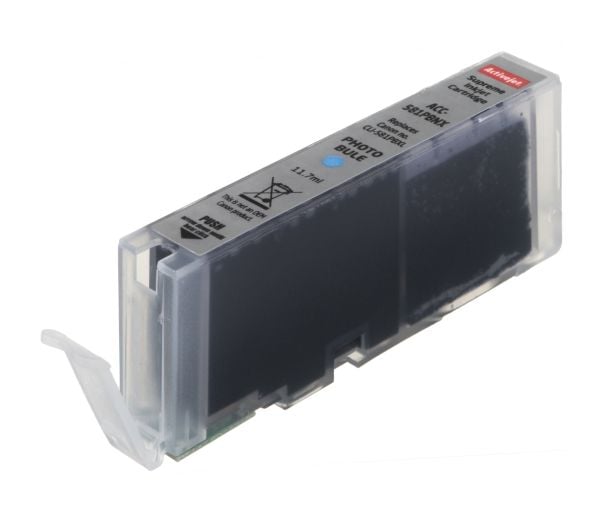 Activejet ACC-581PBNX, Høyt (XL) utbytte, Foto-blått, Fargestoffbasert blekk, 11,7 ml, 1 stykker, Enkeltpakke