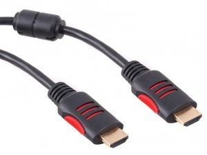 Maclean MCTV-813 - High Speed - HDMI-kabel med Ethernet - HDMI hann til HDMI hann - 3 m - skjermet - 4K-støtte