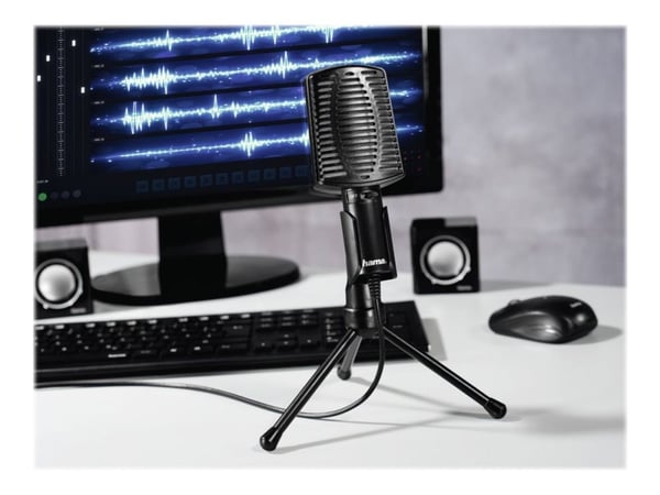 Hama "MIC-USB Allround" - Mikrofon - USB - Schwarz