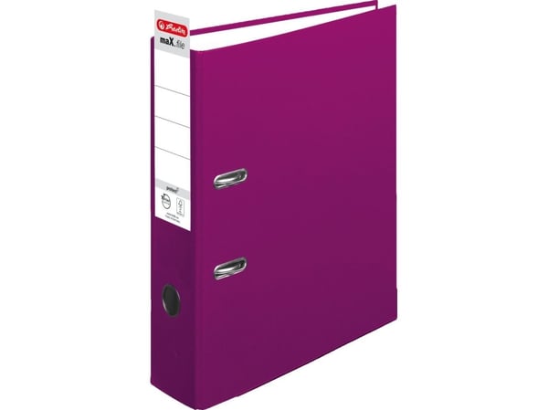 Herlitz maX.file, A4, D-ring, Förvaring, Polypropylen (PP), Violett