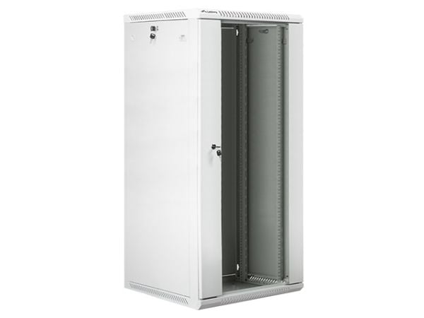 Lanberg - Rack skap - veggmonterbar - grå, RAL 7035 - 27U - 19"