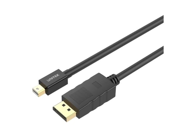 UNITEK Y-C612BK Unitek kabel miniDisplayPort til DisplayPort M/M 3m Y-C612BK