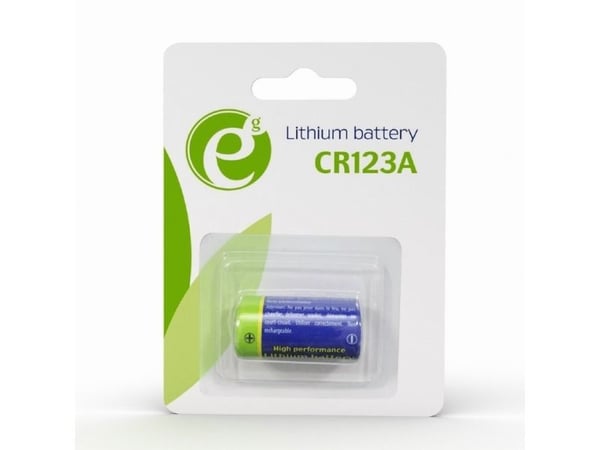 Gembird EnerGenie EG-BA-CR123-01 - Batteri CR123 - Li - 1500 mAh