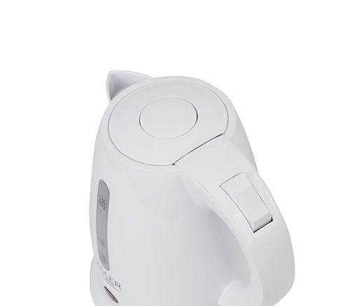 Adler AD 1272, 1 l, 1600 W, Hasselnøtt, Hvit, Plast, Vannivåindikator