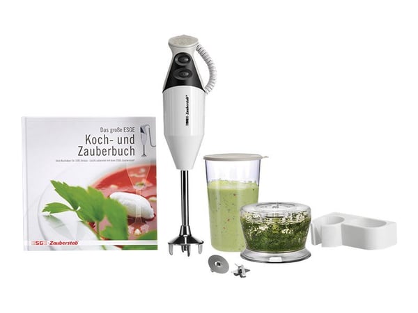 UNOLD ESGE-Zauberstab M 160 G Gourmet - Håndmikser - 160 W - hvit/antrasitt