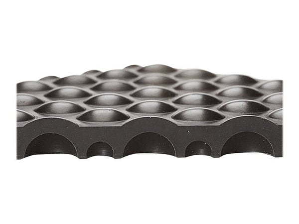 Matting Yoga Flex - Lattiamatto - 60 x 90 cm - musta