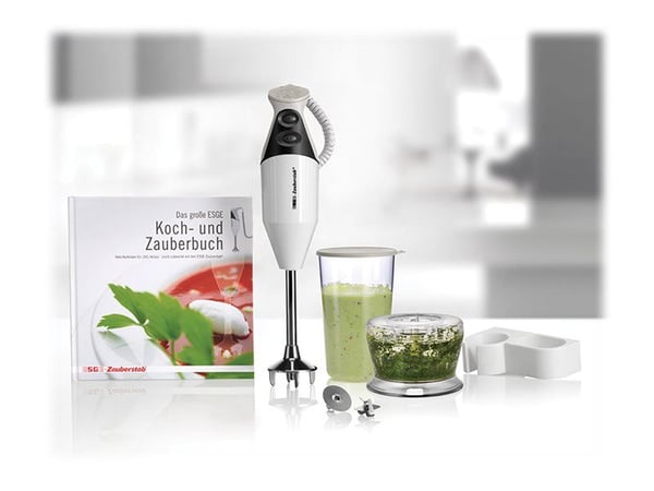 UNOLD ESGE-Zauberstab M 160 G Gourmet - Håndmikser - 160 W - hvit/antrasitt