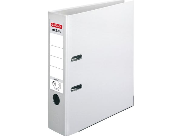 Herlitz 05480710, A4, Polypropylen (PP), Hvit, 8 cm, 1 stykker