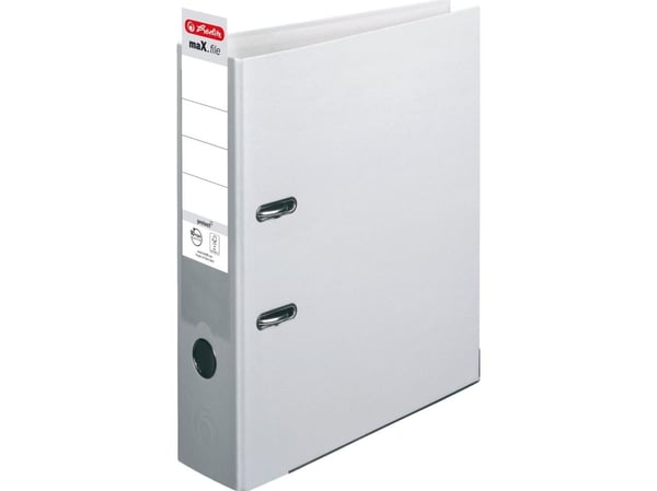 Herlitz 05480900, A4, Polypropylen (PP), Grå, 8 cm, 1 stykker