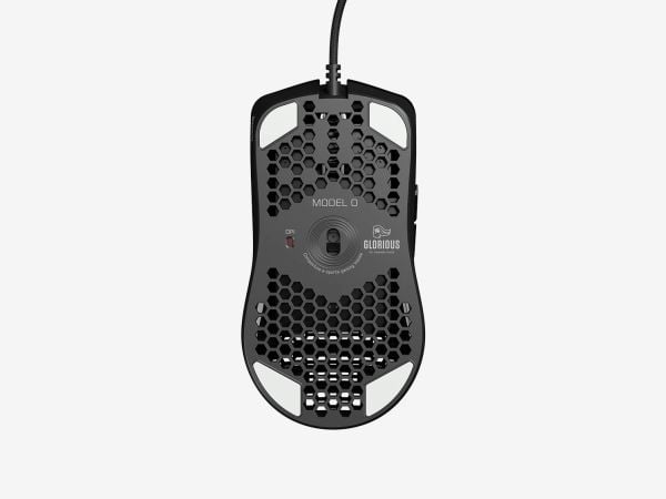 Glorious Model O - (Small) - Matte Black - Gaming Mus - Optisk - 6 knapper - 12000 DPI - Sort m. RGB