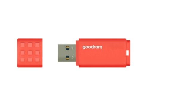 GOODRAM UME3 - USB flash-enhet - 16 GB - USB 3.0 - orange