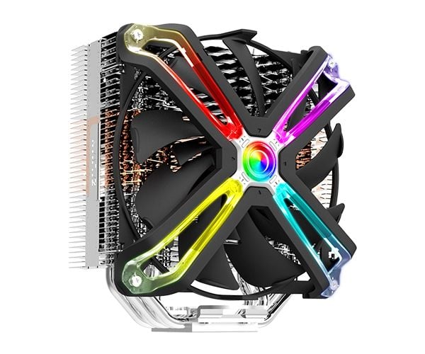 Zalman CNPS17X PC-kylning Komponent CPU-kylare 14 cm Svart, Grå