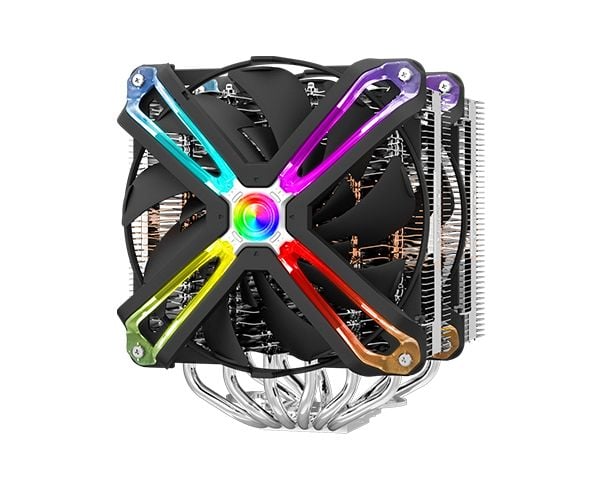 ZALMAN CNPS-20X - Prosessorijäähdytin - (seuraaviin: LGA1156, AM3, LGA1155, LGA2011, LGA1150, LGA2011-3, LGA1151, AM4, LGA2066) - alumiinia kuparip...