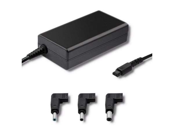 Qoltec - Strømadapter - AC 220-240 V - 65 watt - svart - for Compaq Presario CQ40, CQ42, CQ45, CQ50, CQ60, CQ61, CQ62, CQ70, CQ71