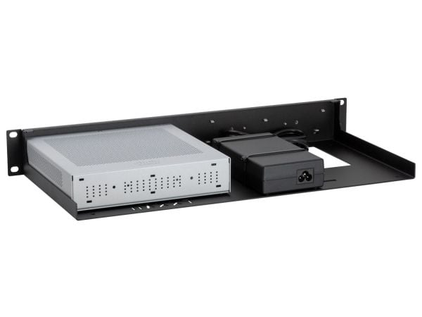 Rackmount.IT RM-CI-T8 - Rack-monteringssett - kullsort, RAL 9005 - 2U - 19" - for Cisco ASA 5506-X; FirePOWER 1010