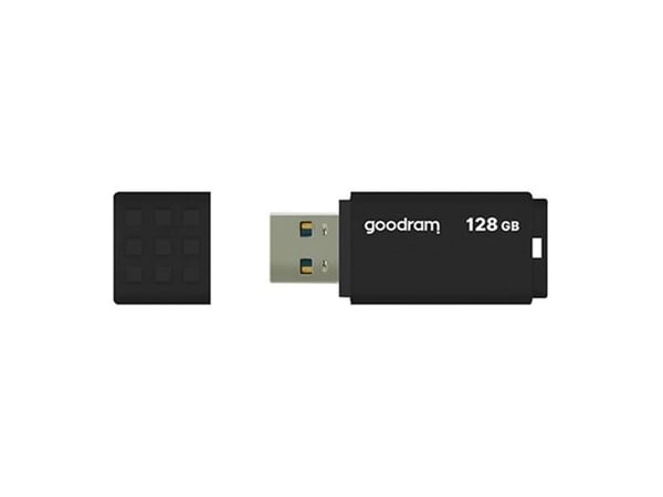 GOODRAM UME3 - USB flash-enhet - 128 GB - USB 3.0 - svart