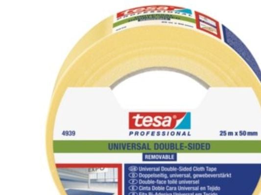 tesa 04939-00003-11 gulv-/fugelistbånd hvit (L x B) 25,00 m x 50,00 mm 25 m (04939-00003-11)