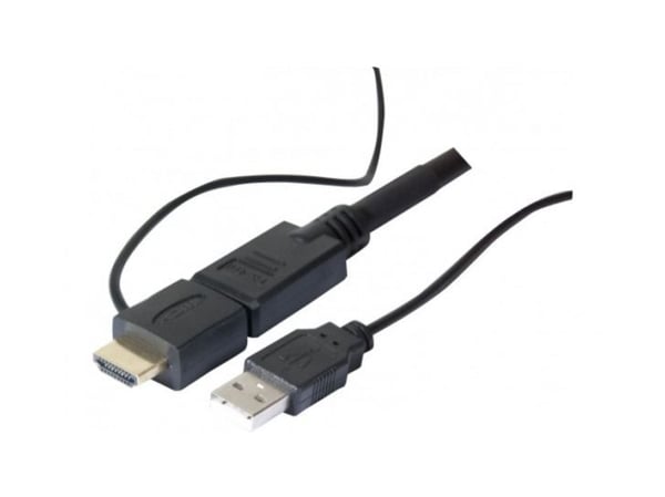 EXC 128939, 7,5 m, HDMI-tyyppi A (vakio), HDMI-tyyppi A (vakio), Äänen paluukanava (ARC), Musta