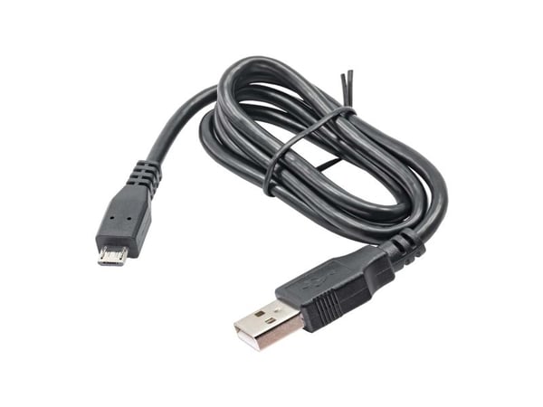 Akyga AK-USB-21 - USB-kabel - USB (hann) til Micro-USB type B (hann) - 1 m - svart