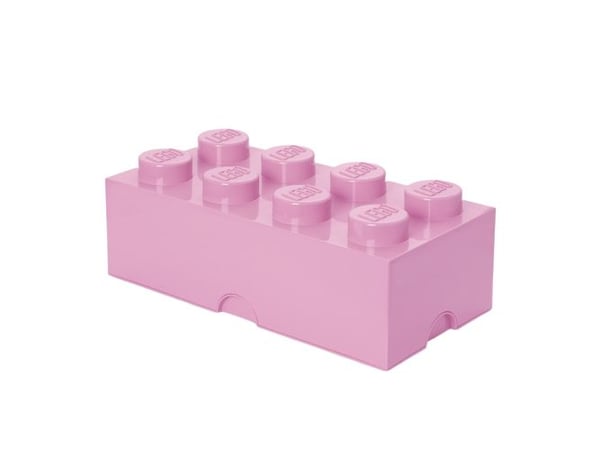 Room Copenhagen LEGO Storage Brick 8, Lager boks, Rosa, Monokromatisk, Rektangulær, Polypropylen (PP), 500 mm