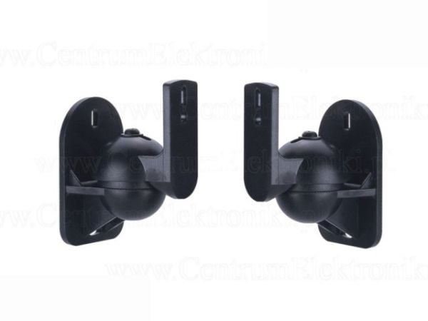 Maclean MCE91, Gulv, Vegg, 3,5 kg, Plastikk, Svart, Vegg, 8,7 cm