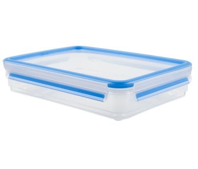 Tefal K30288, Låda, Rektangulär, 0,6 l, Blå, Transparent, Plast, Tyskland