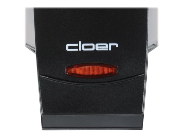 Cloer 1629 - Vaffelmaskin - 930 W - matt rustfritt stål