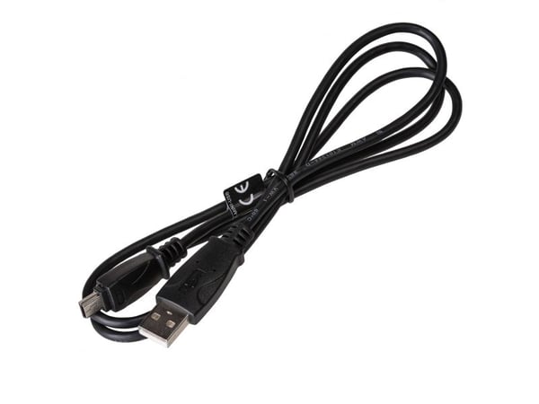 Akyga AK-USB-22 - USB-kabel - USB (hann) til mini-USB type AB (hann) - USB 2.0 - 1 m - svart
