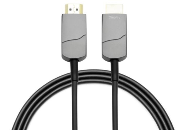 MicroConnect Premium - HDMI-kaapeli Ethernet-yhteydellä - HDMI-uros HDMI-uros - 10 m - Kupari/hiilikuitu hybridi - Musta - Tukee 4K 120 Hz, tukee 8...