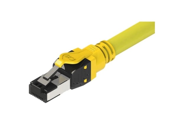 ROLINE 21.15.1861, 1 m, Cat8.1, S/FTP (S-STP), RJ-45, RJ-45, Gult