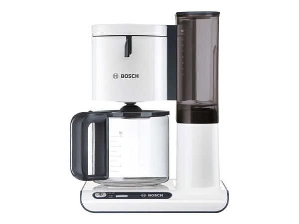 Bosch Styline TKA8011 - Kaffemaskine - 10 kopper - hvid/anthracit